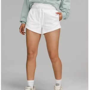 Lululemon ♡ Inner Glow High - Rise 3" Shorts ♡ Size 8 ♡ White ♡ NEW w/Tags ♡